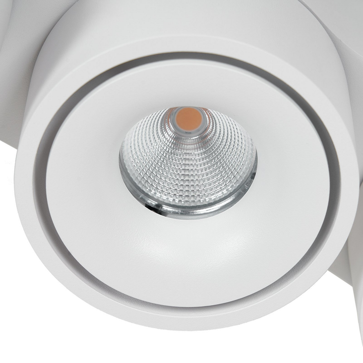 Arcchio Led Strahler Rotari Linsen Deckenlampe 3 Flammig Weiß Dimmbar 75 W Lampe B-Ware