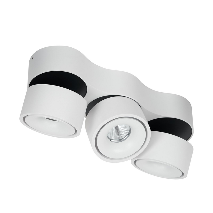 Arcchio Led Strahler Rotari Linsen Deckenlampe 3 Flammig Weiß Dimmbar 75 W Lampe B-Ware