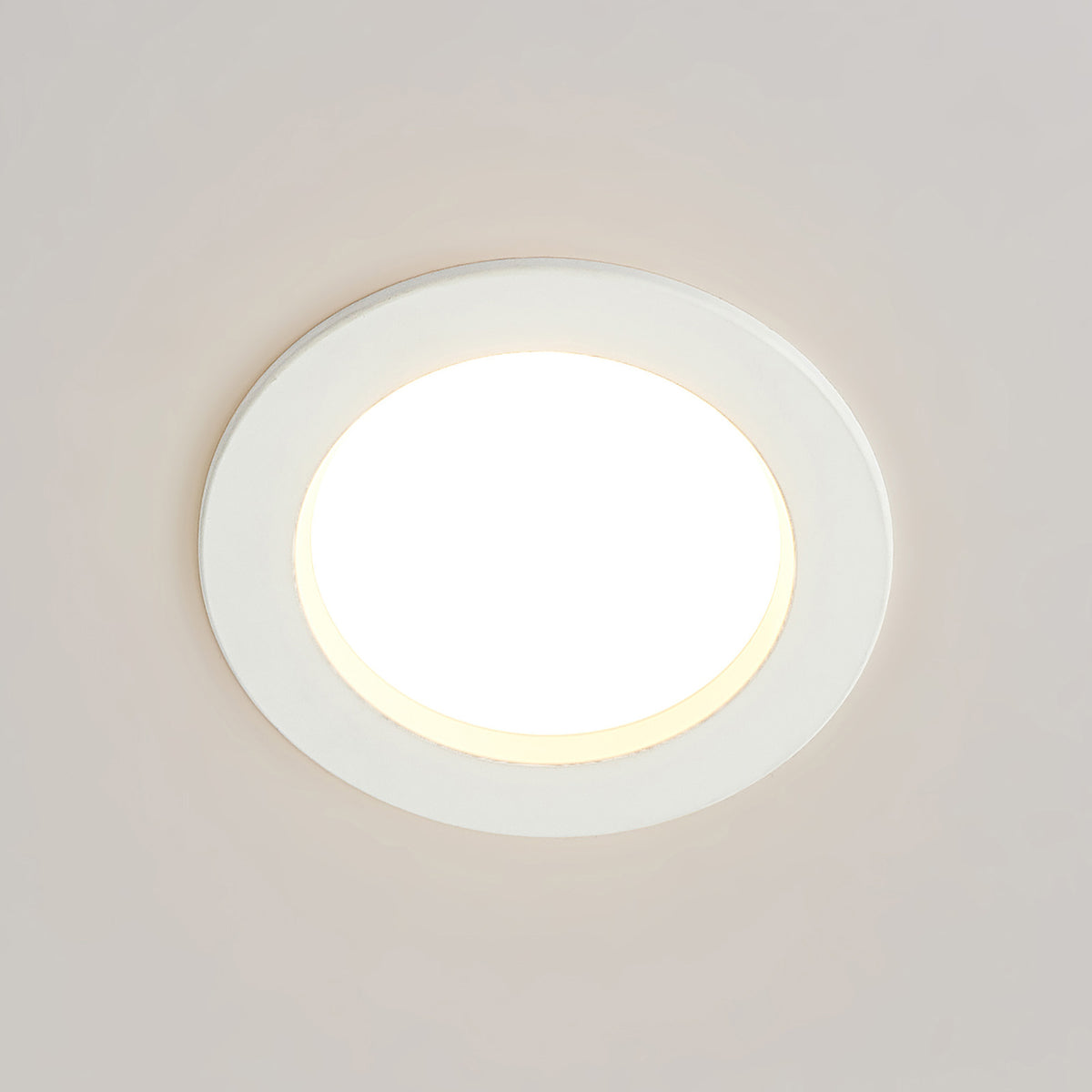 Arcchio LED Einbauleuchte Einbaustrahler Milaine weiß dimmbar Kunststoff 10 cm - 4251096582949