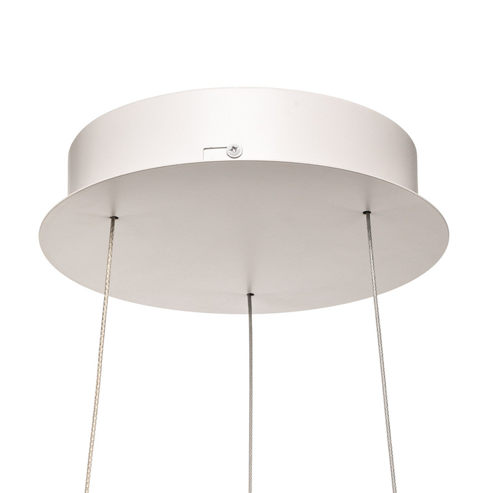 Arcchio Led Hängeleuchte Pendelleuchte Lampe Weiß 1 Ring 60 Cm Dimmbar B-Ware
