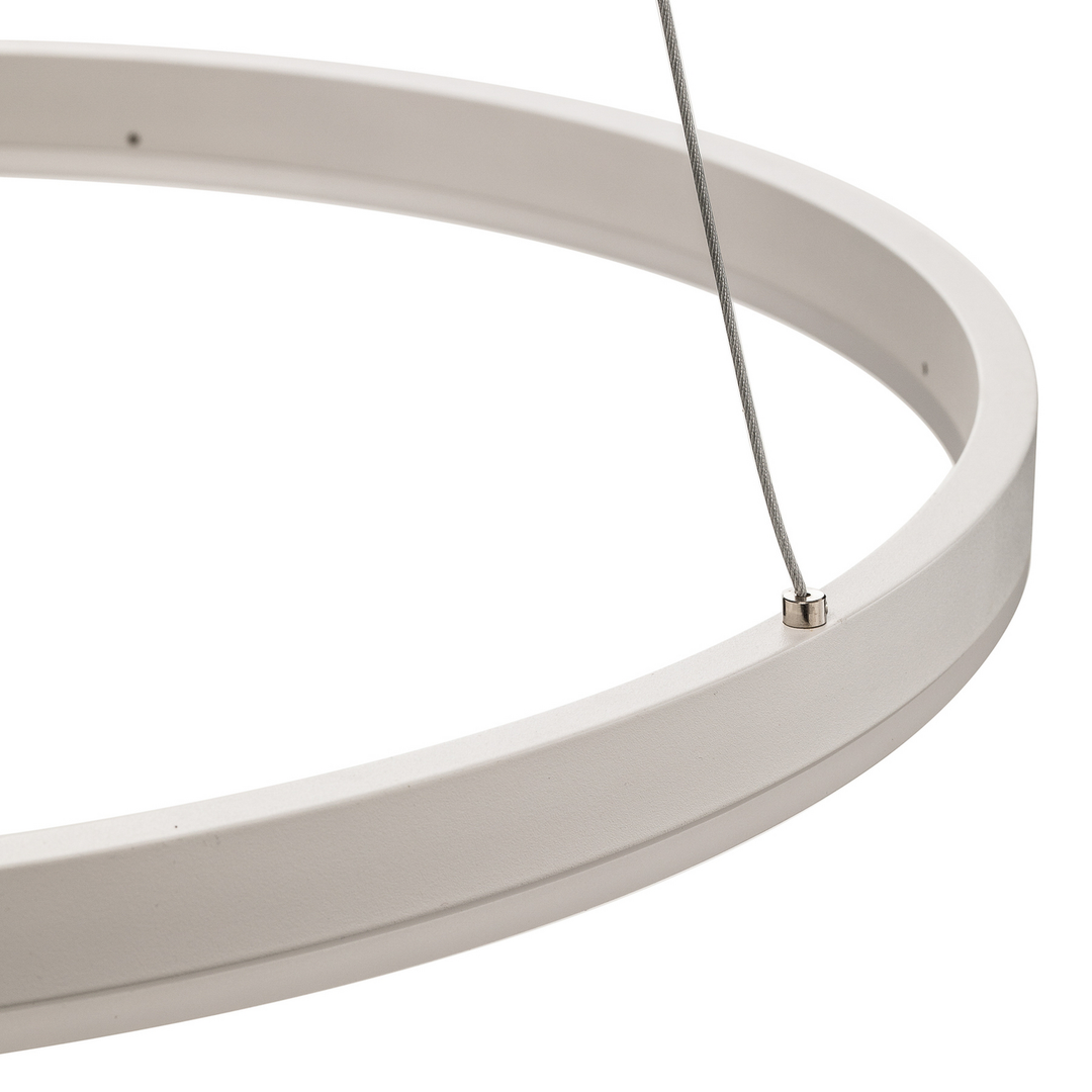 Arcchio Led Hängeleuchte Pendelleuchte Lampe Weiß 1 Ring 60 Cm Dimmbar B-Ware