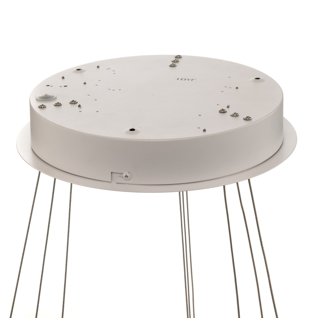 Arcchio Led Hängeleuchte Pendelleuchte Albiona Weiß 3 Ringe ø 80 Cm Esszimmer B-Ware - 4251911750485