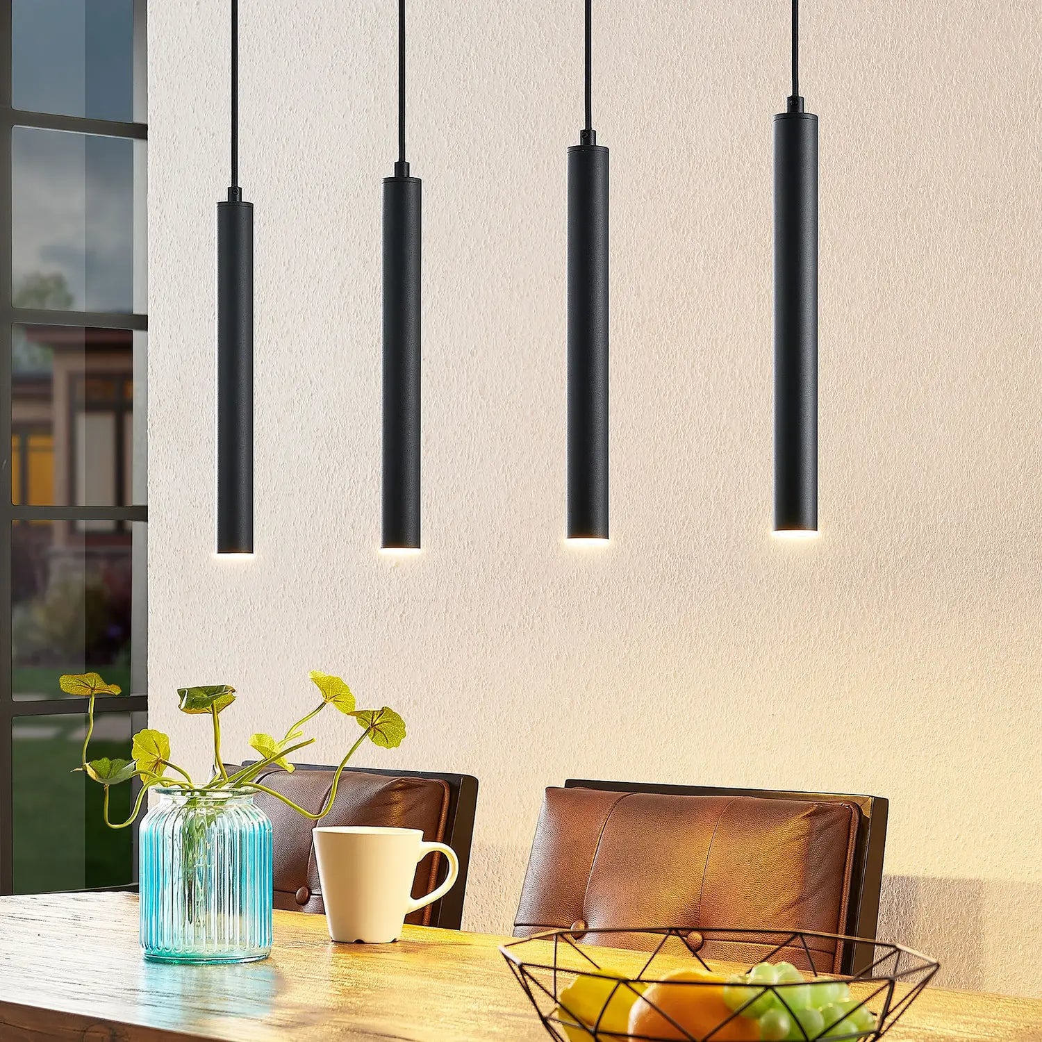 B-Ware Arcchio Led Hängeleuchte Pendelleuchte Kammeron Schwarz Metall 80 Cm Leuchte - 9626503