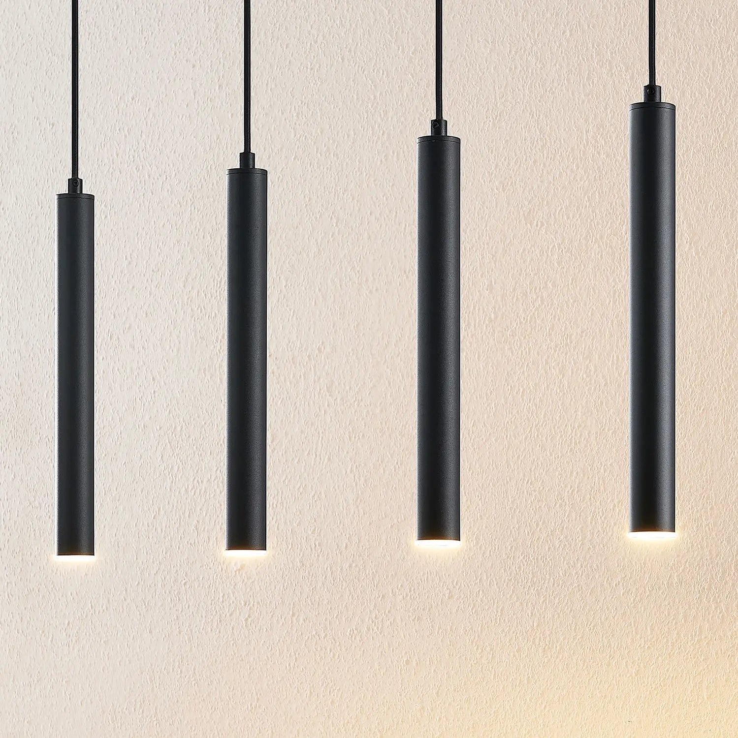 B-Ware Arcchio Led Hängeleuchte Pendelleuchte Kammeron Schwarz Metall 80 Cm Led 30127 - 9626503
