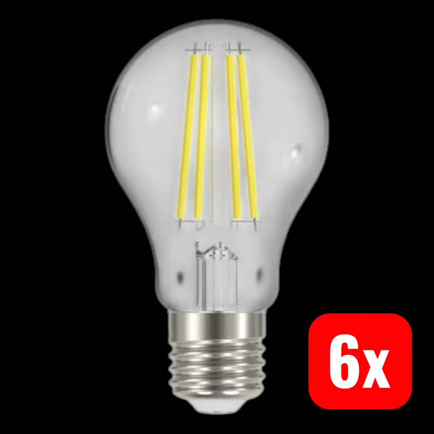 B-Ware Arcchio Led Filamentlampe Leuchtmittel E27 Glühlampe Glühbirne Led Klar 6 Stück - 4251911758221