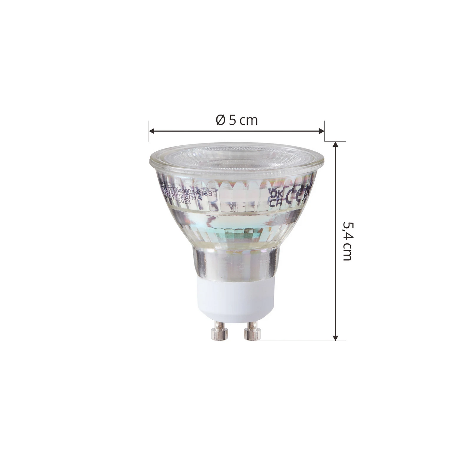 B-Ware Arcchio Led Leuchtmittel Leuchtmittel Gu10 Par16 2,5 W Klar 2.700 K 450lm 6 Stück - 4251911767896