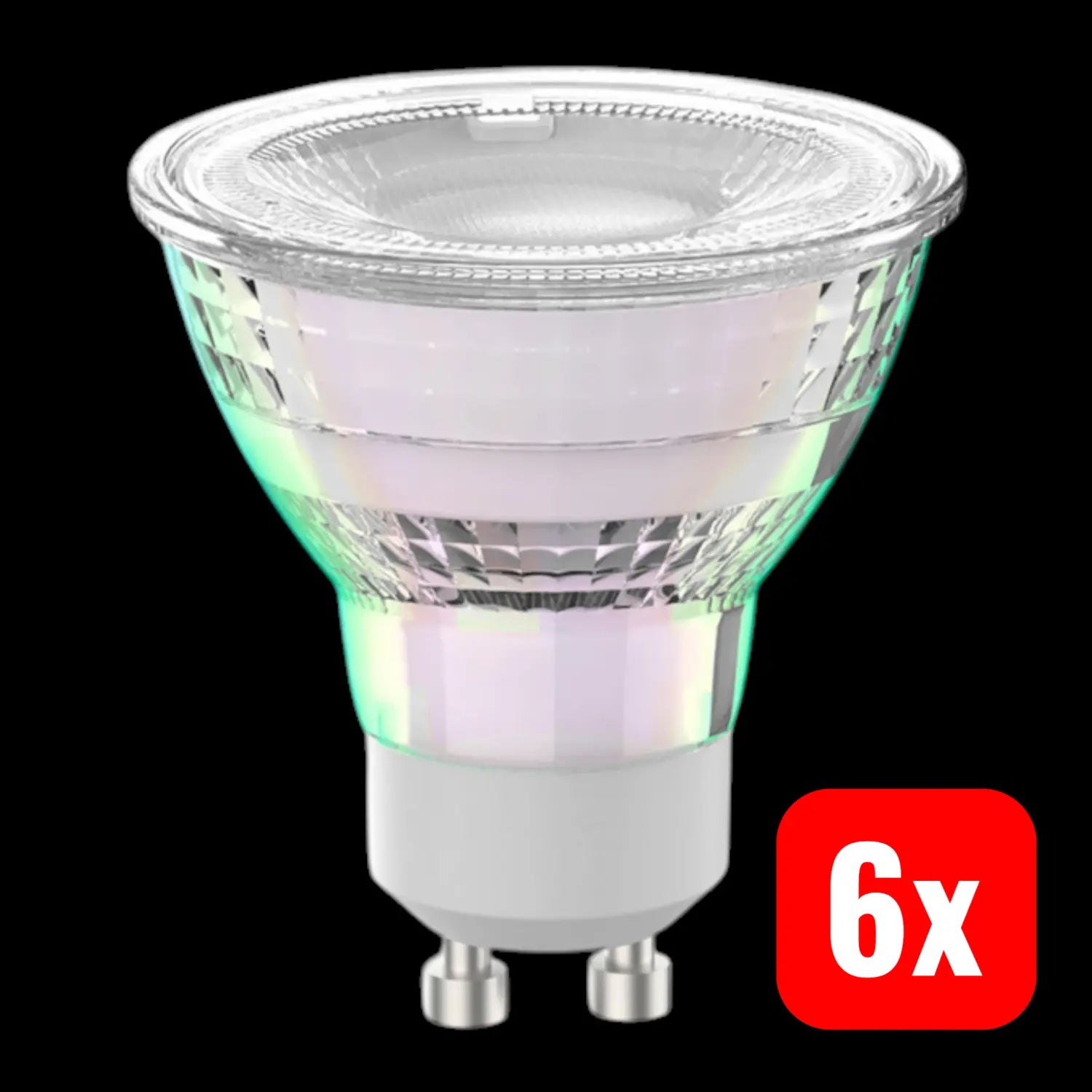 B-Ware Arcchio Led Leuchtmittel Leuchtmittel Gu10 Par16 2,5 W Klar 2.700 K 450lm 6 Stück - 4251911767896