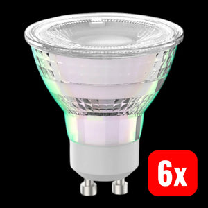 B-Ware Arcchio Led Leuchtmittel Leuchtmittel Gu10 Par16 2,5 W Klar 2.700 K 450lm 6 Stück