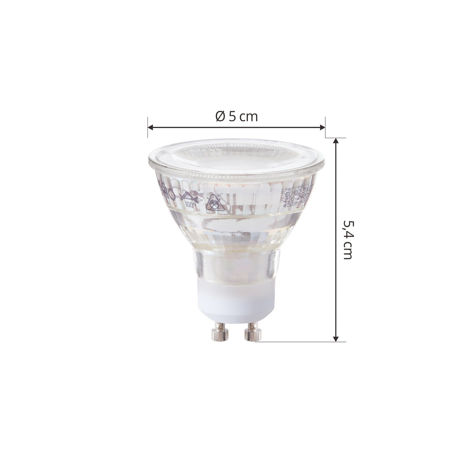 B-Ware Arcchio Led Leuchtmittel Lampe Gu10 Par16 Transparent Klar 4000 Kelvin 6 Stück - 4251911767902