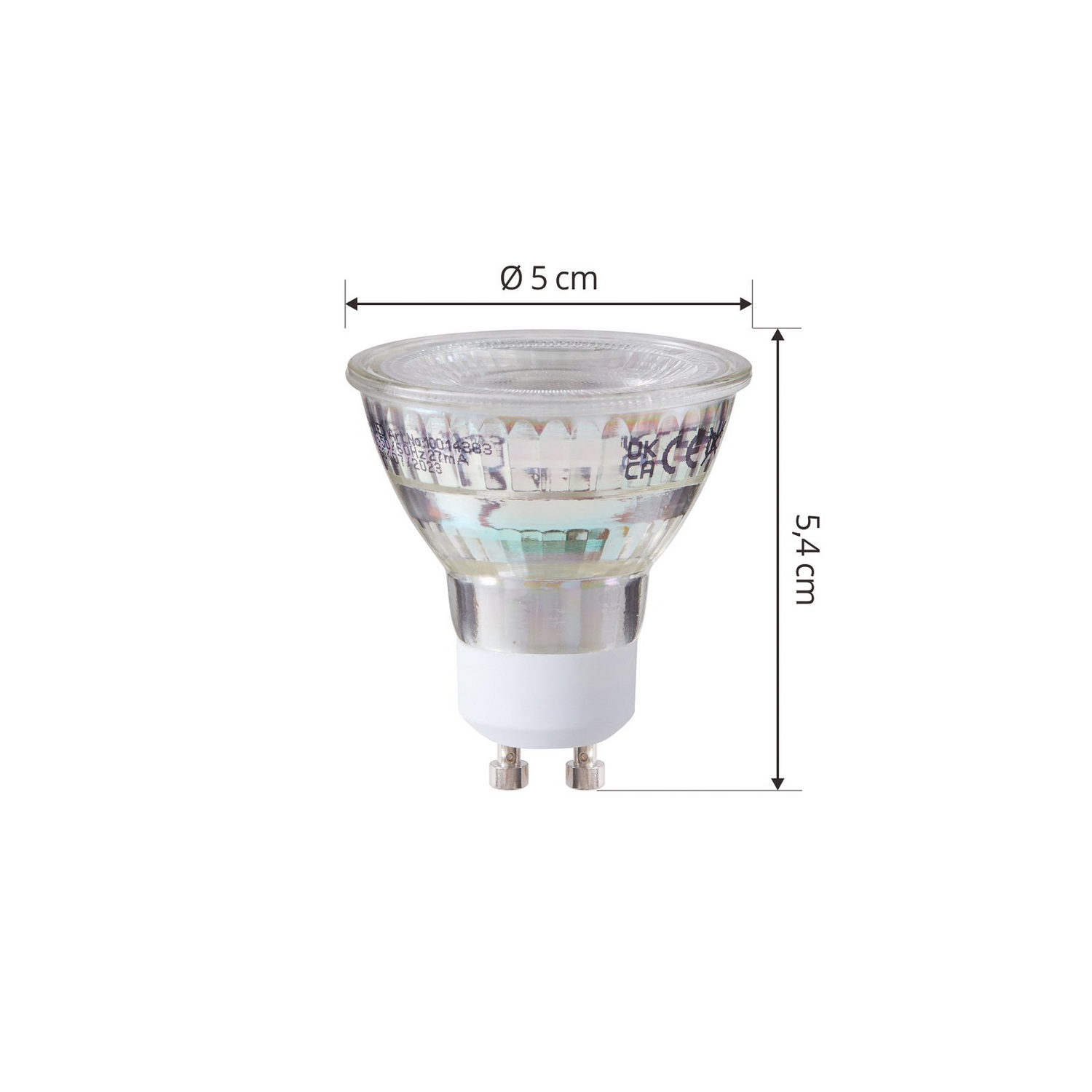 B-Ware Arcchio Led Leuchtmittel Lampe Reflektor Gu10 Klar Transparent 4 Stück - 4251911767926