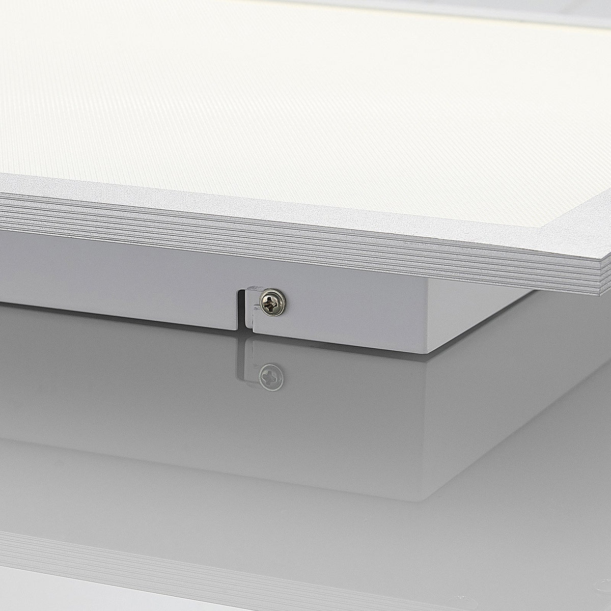Arcchio LED Panel Flächenleuchte Deckenleuchte silber Aluminium 40cm dimmbar CCT - 4251911786859