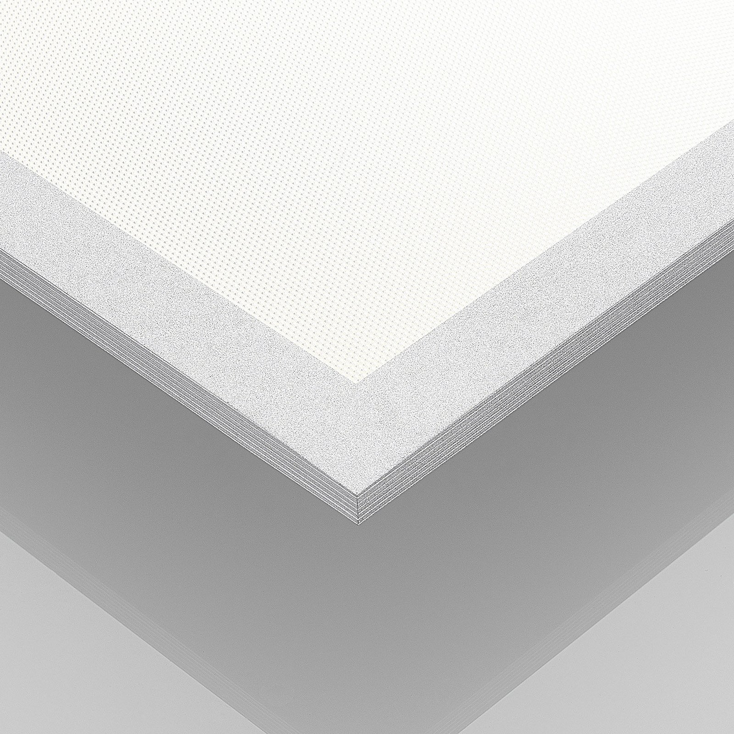 B-Ware Arcchio Led Panel Flächenleuchte Deckenleuchte Silber Aluminium 40cm Dimmbar Cct