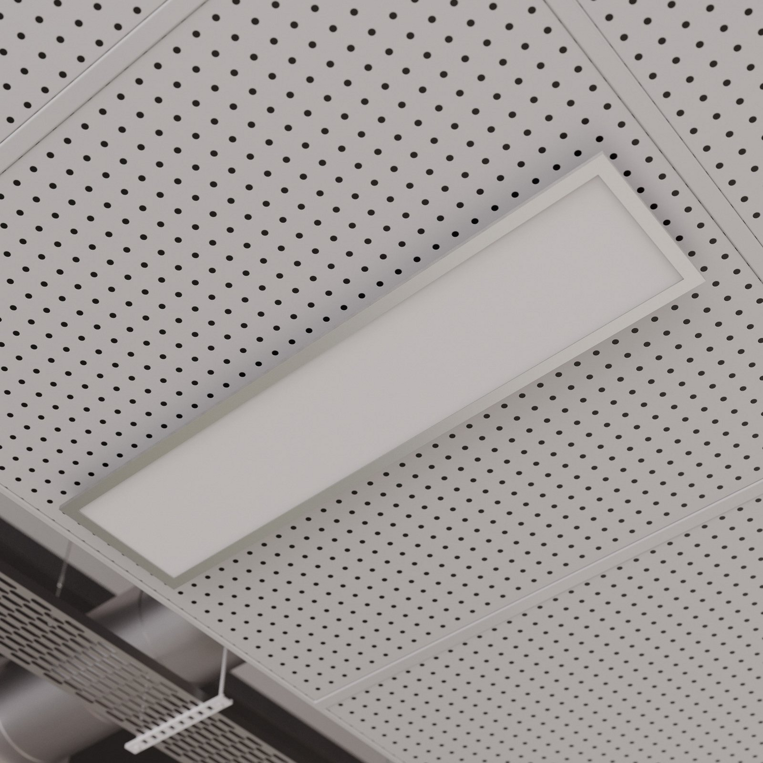 B-Ware Arcchio Led Panel Leuchte Led Lampe Silber Aluminium Dimmbar Cct 120 Cm344