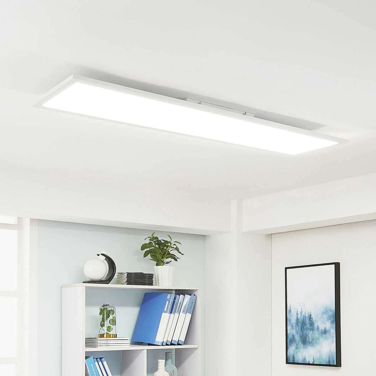 Arcchio LED Panel Deckenleuchte Flächenleuchte Lysander weiß dimmbar variabel - 4251096540857
