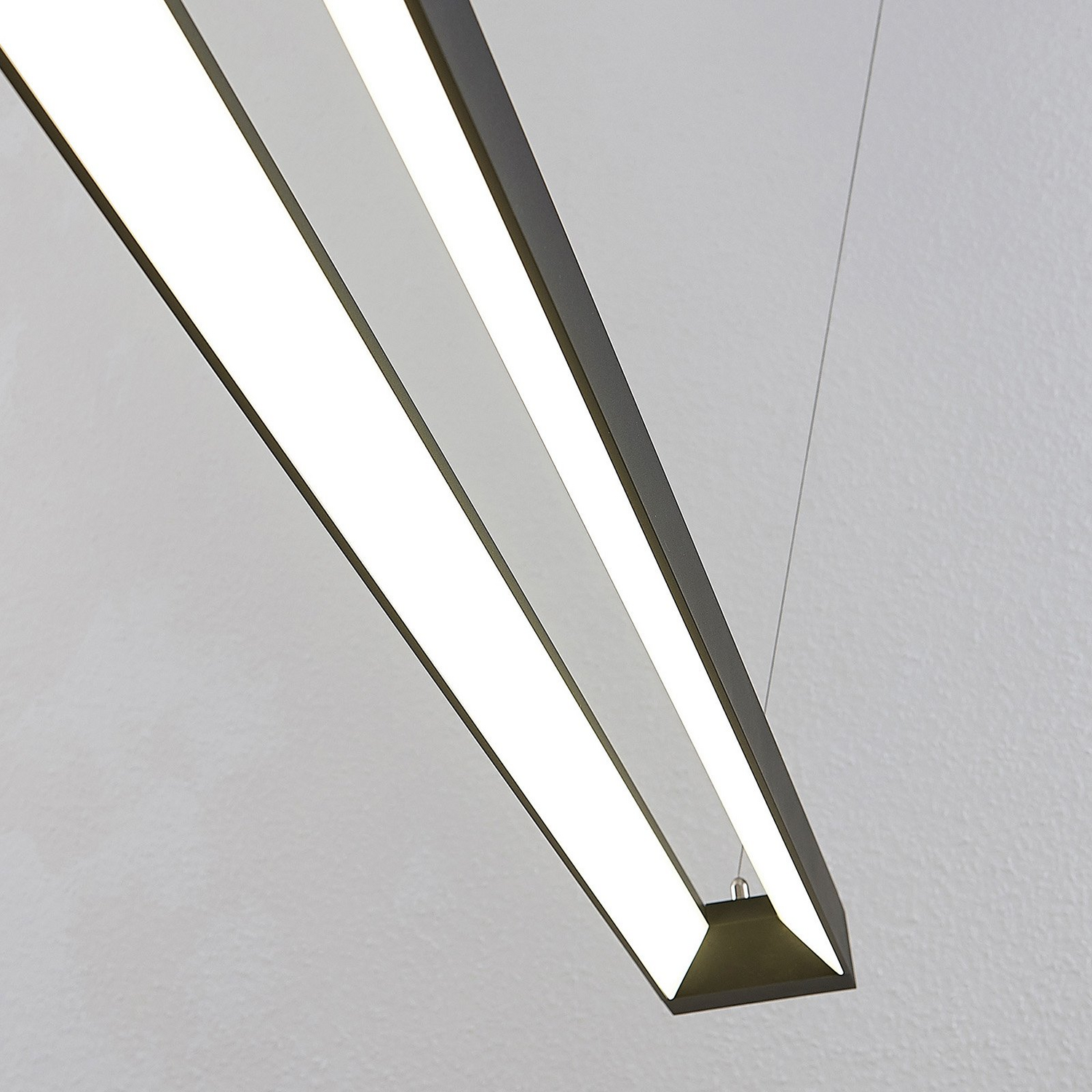 Arcchio Cuna Led Pendelleuchte Hängeleuchte Deckenlampe Lampe Led Schwarz Eckig B-Ware - 4251096568554