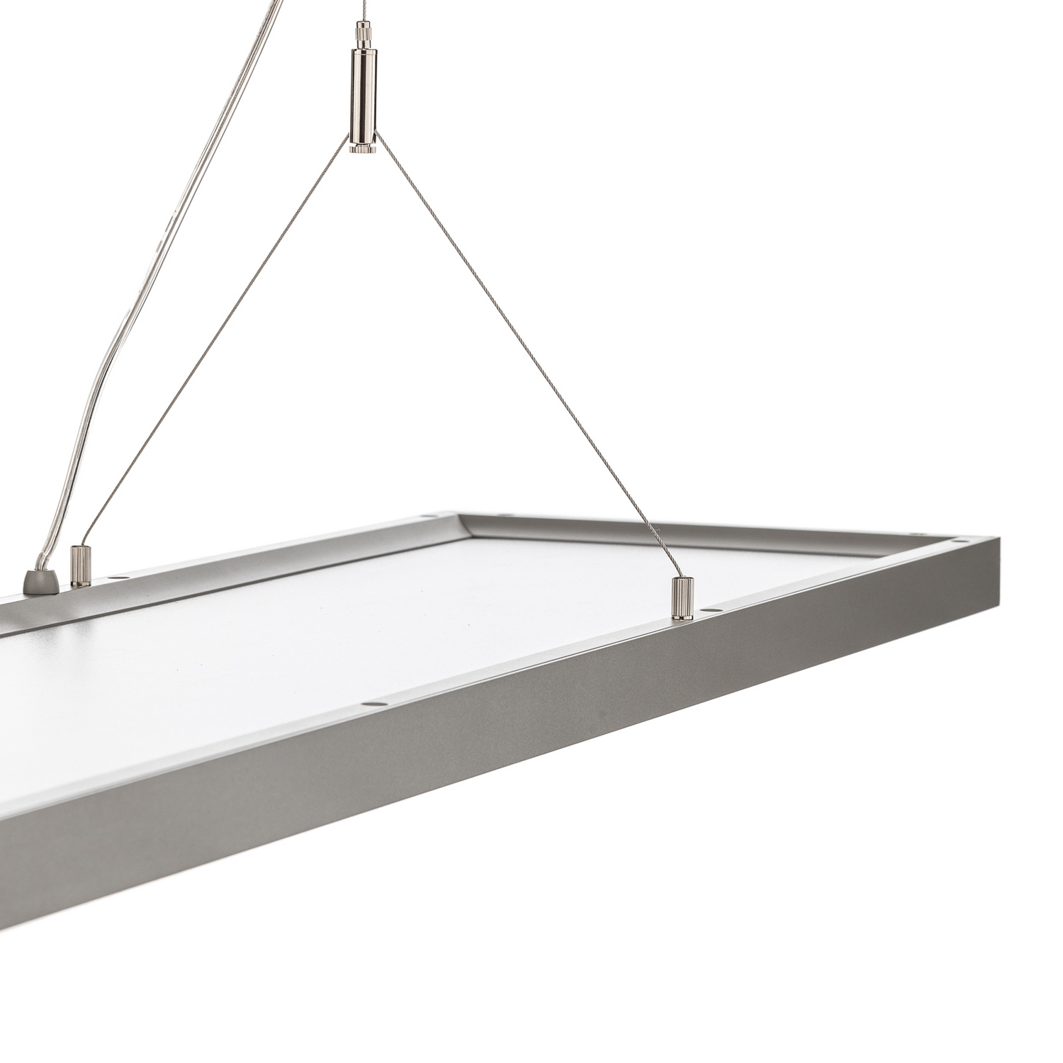 B-Ware Arcchio Pendelleuchte Hängeleuchte Led Dorean Büro Silber Metall Siehe Text - 4251096514155