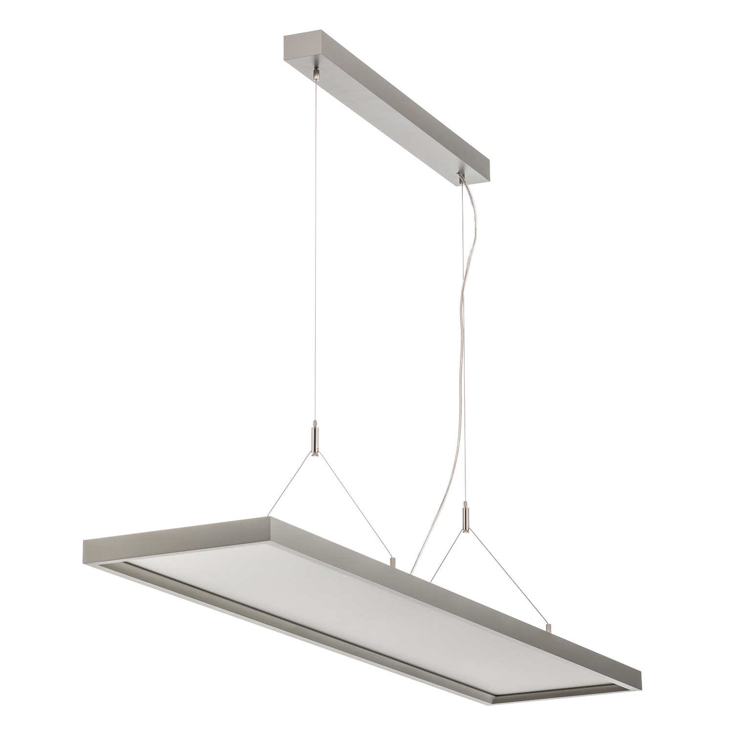B-Ware Arcchio Pendelleuchte Hängeleuchte Led Dorean Büro Silber Metall Siehe Text - 4251096514155
