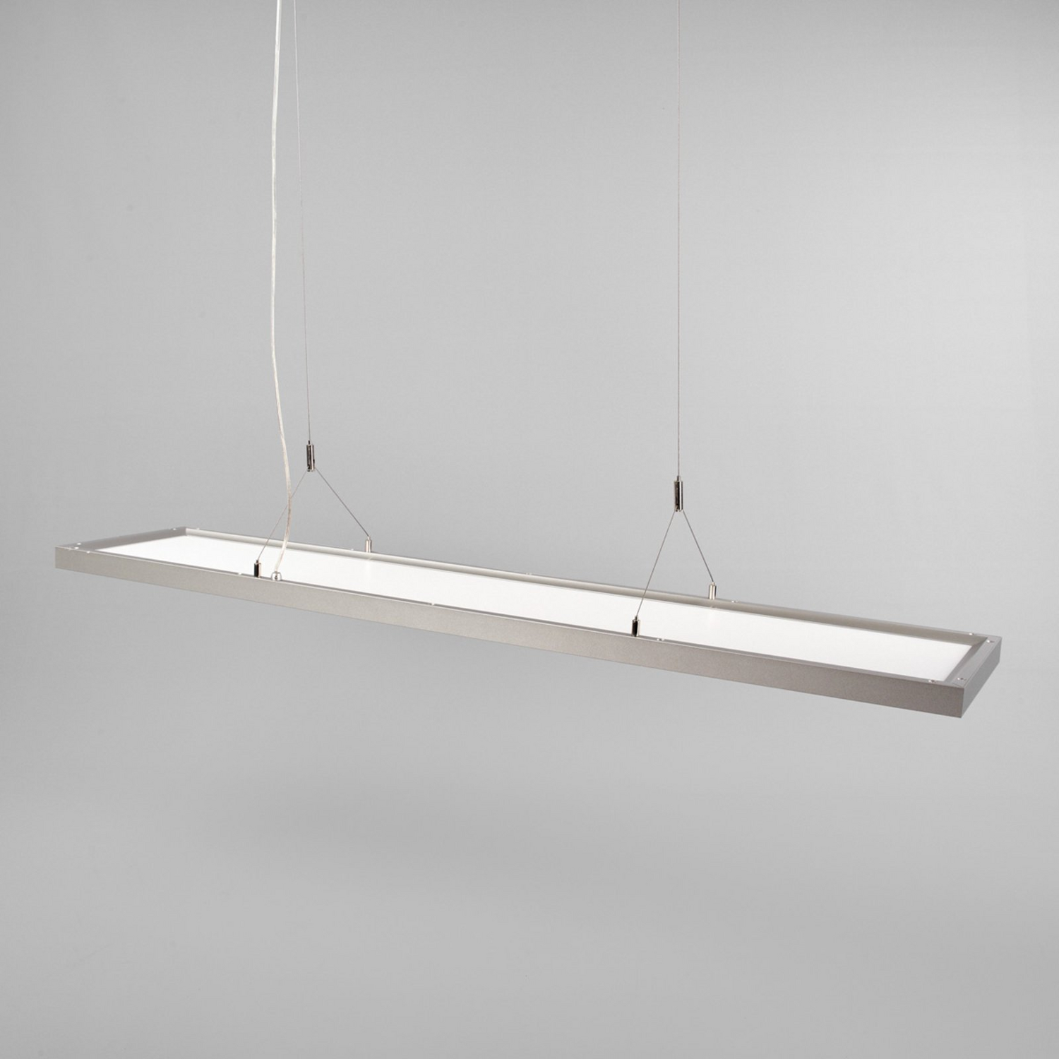 B-Ware Arcchio Pendelleuchte Hängeleuchte Led Dorean Büro Silber Metall Siehe Text - 4251096514155
