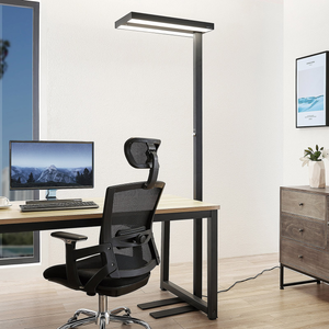 B-Ware Arcchio Nelvana Led Sensor Stehlampe Stehleuchte Bürolampe Lampe Leuchte Schwarz