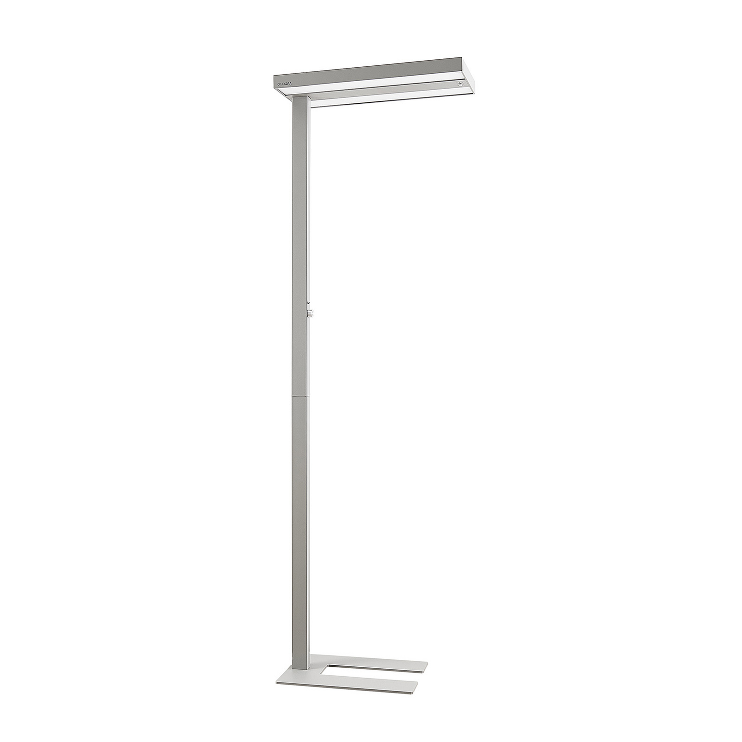 B-Ware Arcchio Stehleuchte Büroleuchte Led Silber Logan Pro Sensor Dimmbar