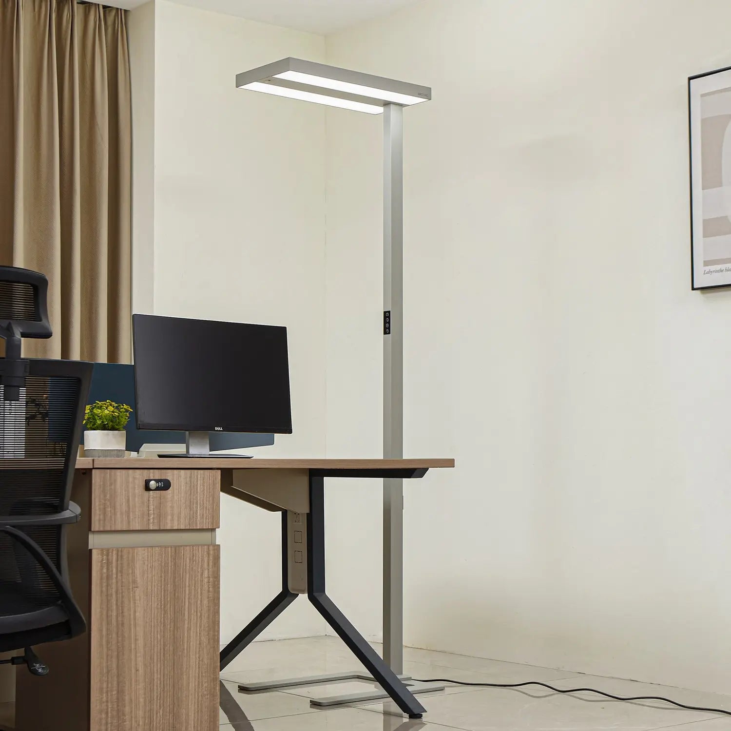 B-Ware Arcchio Stehleuchte Standlampe Led Logan Human Centric Lighting Silber Dimmbar - 4251911798029