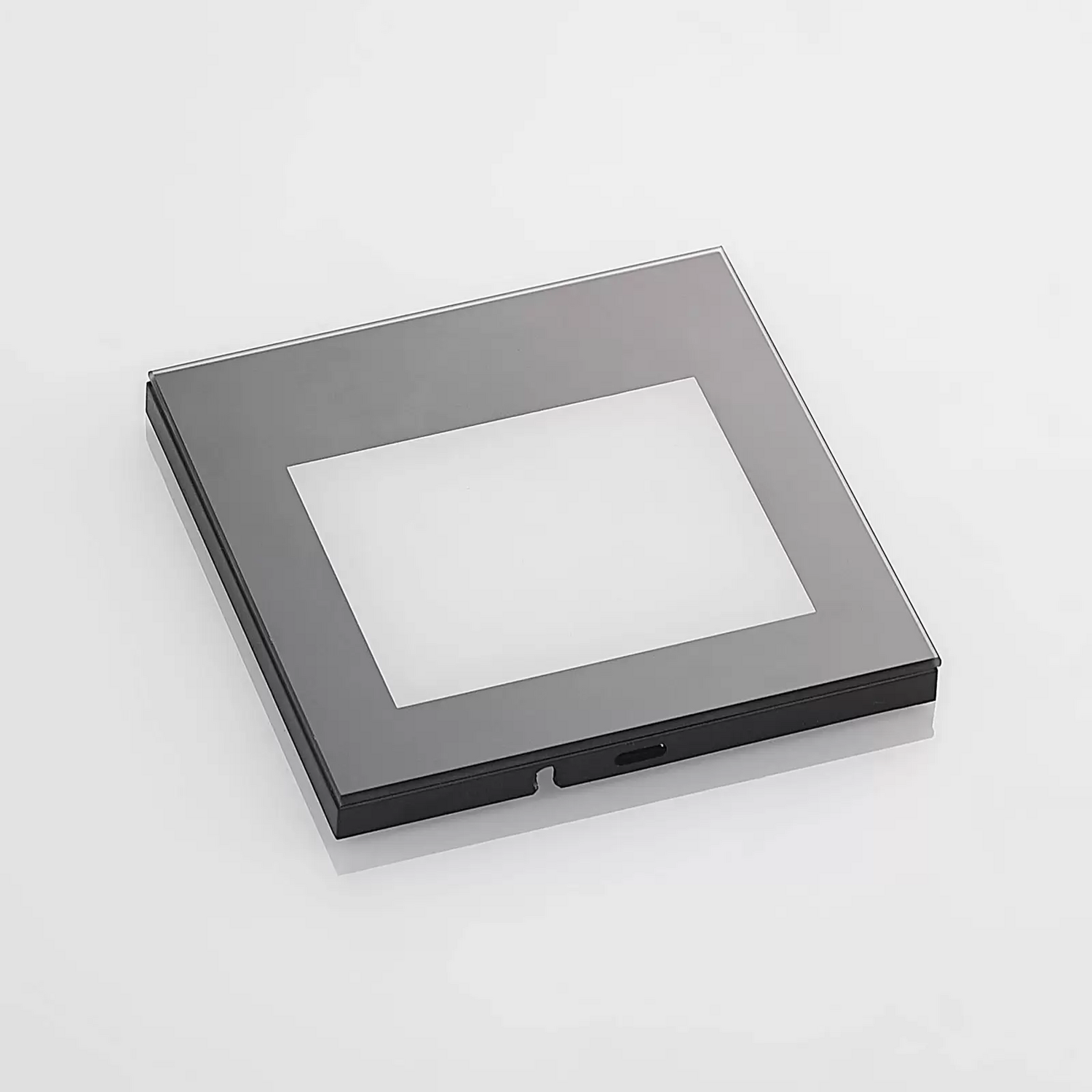 Arcchio Led Wandeinbaulampe Zamo Wandleuchte Wandlampe Abdeckung Glas Schwarz B-Ware - 4251911742176