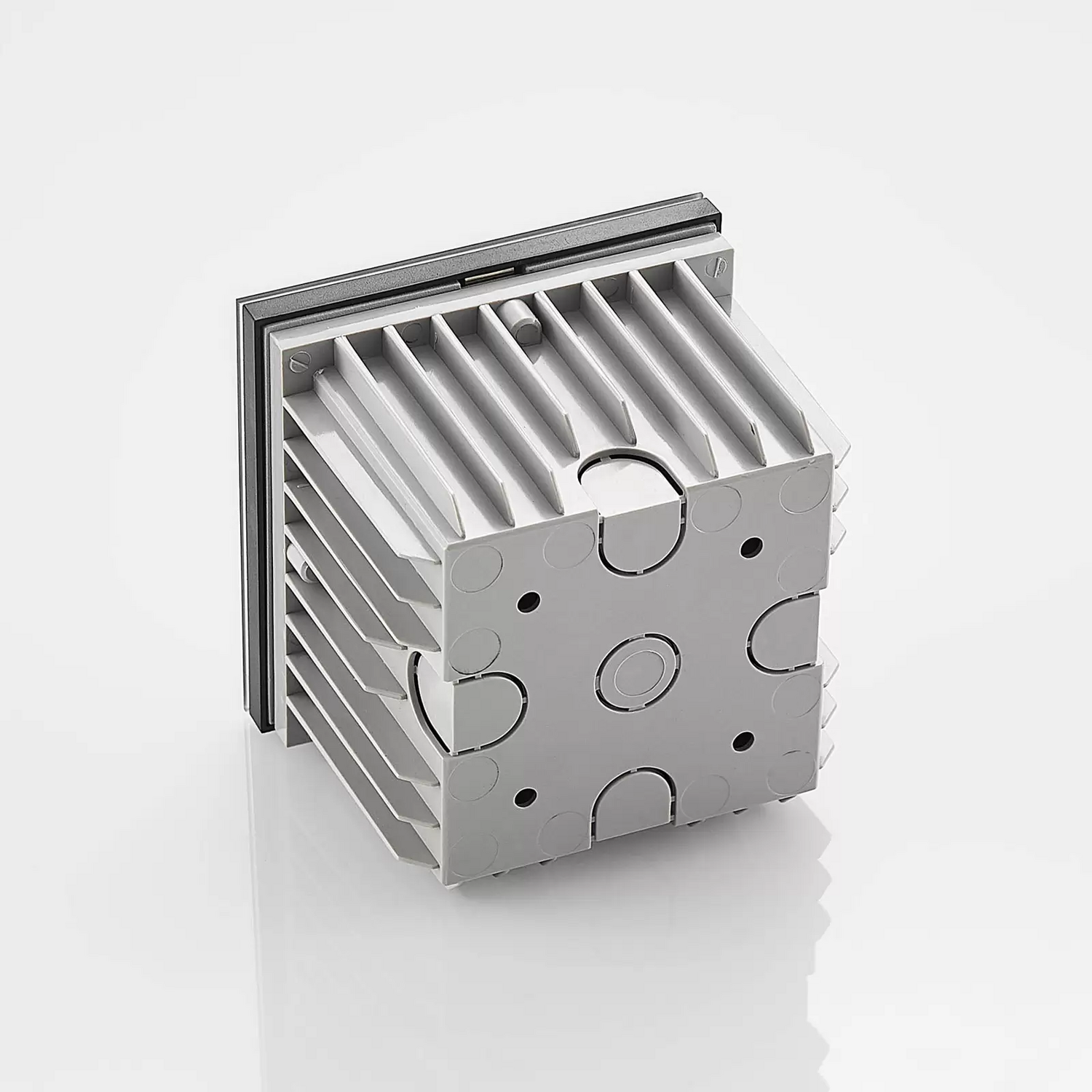 Arcchio Led Wandeinbaulampe Zamo Wandleuchte Wandlampe Abdeckung Glas Schwarz B-Ware - 4251911742176