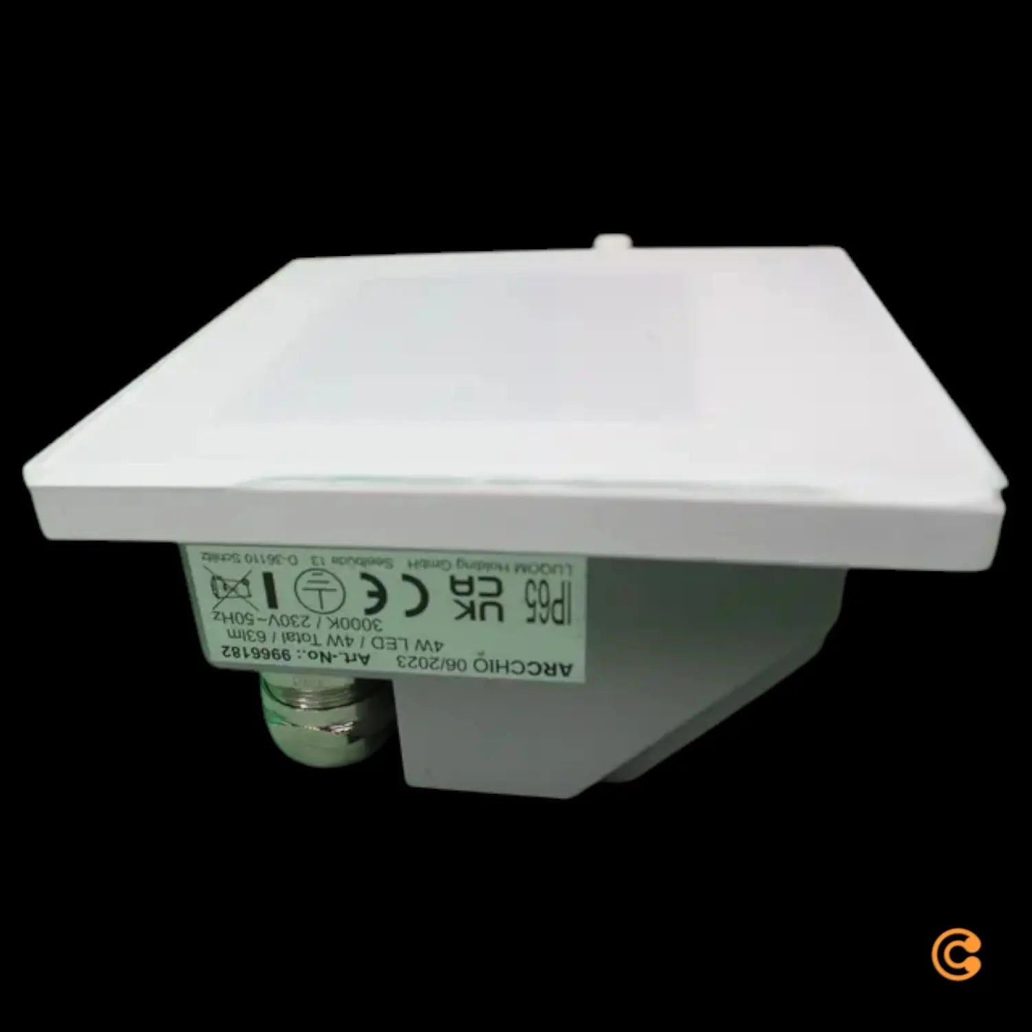 B-Ware Arcchio Led Wandeinbaulampe Zamo Abdeckung Glas Weiß Siehe Text/Foto - 4251911742220