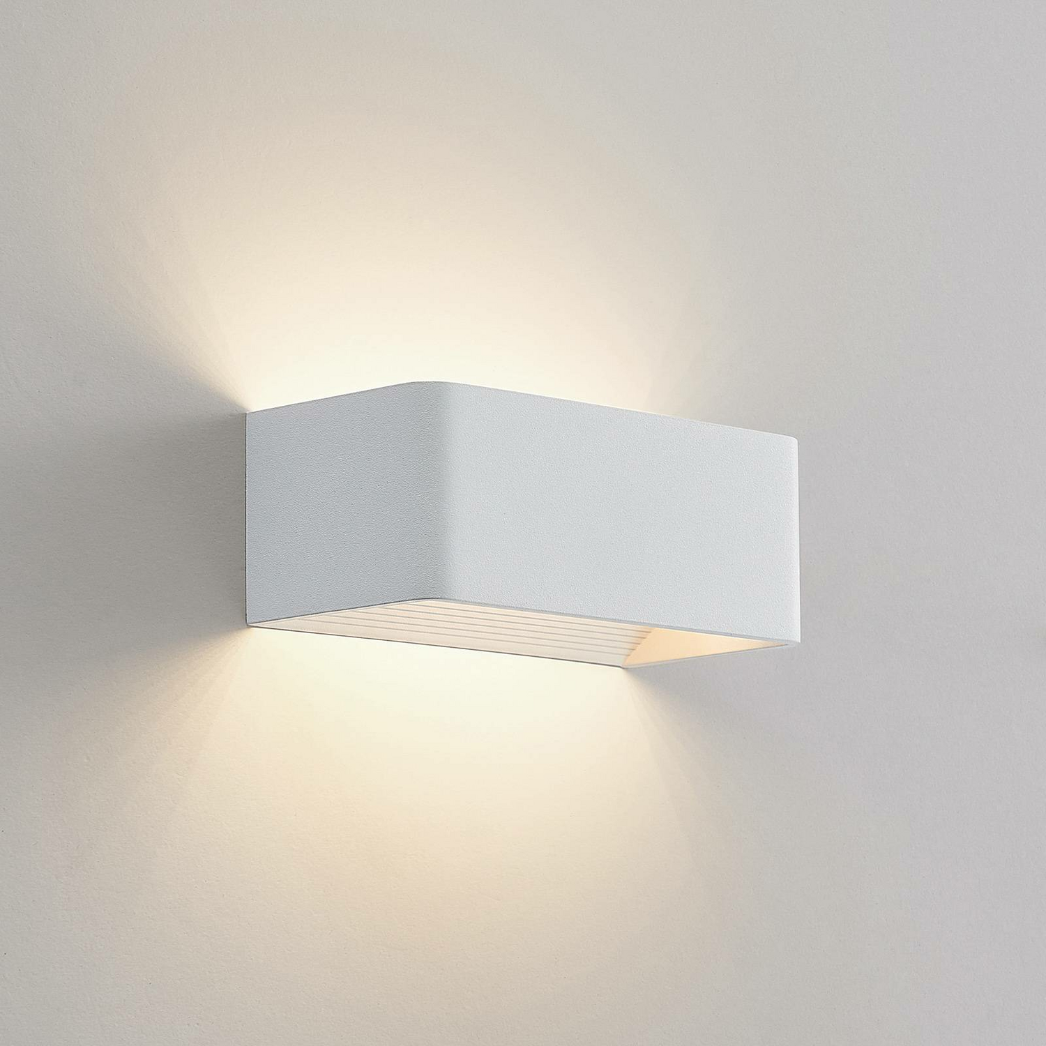 B-Ware Arcchio Wandleuchte Wandlampe Led Lampe Weiß Aluminium Eisen Innenbeleuchtung