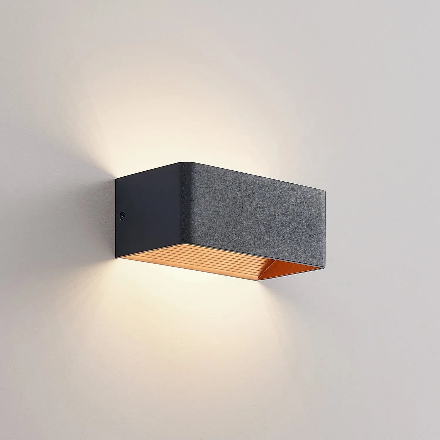 B-Ware Arcchio Wandleuchte Wandlampe Led Lampe Schwarz Aluminium Eisen Warmweiß 20 Cm - 4251096592160