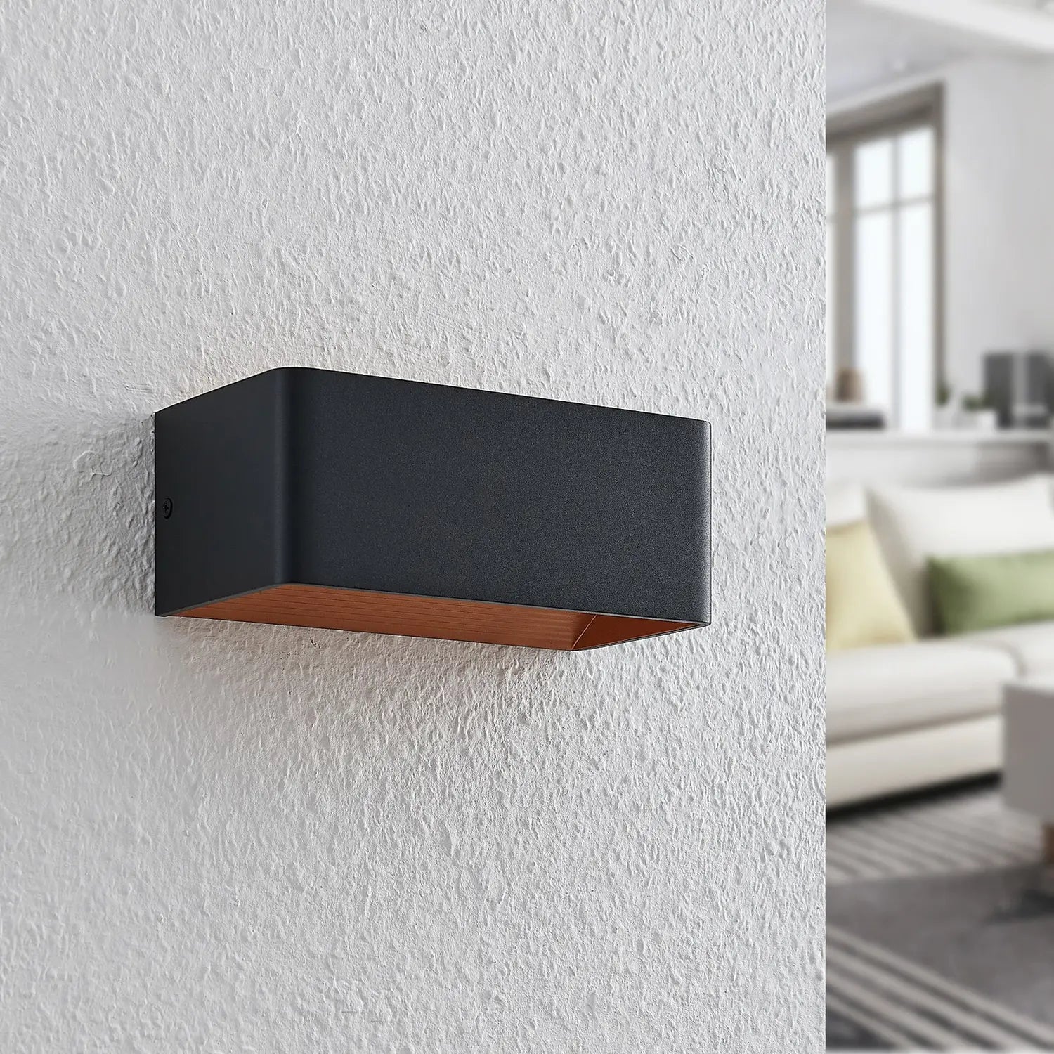 B-Ware Arcchio Wandleuchte Wandlampe Led Lampe Schwarz Aluminium Eisen Warmweiß 20 Cm - 4251096592160