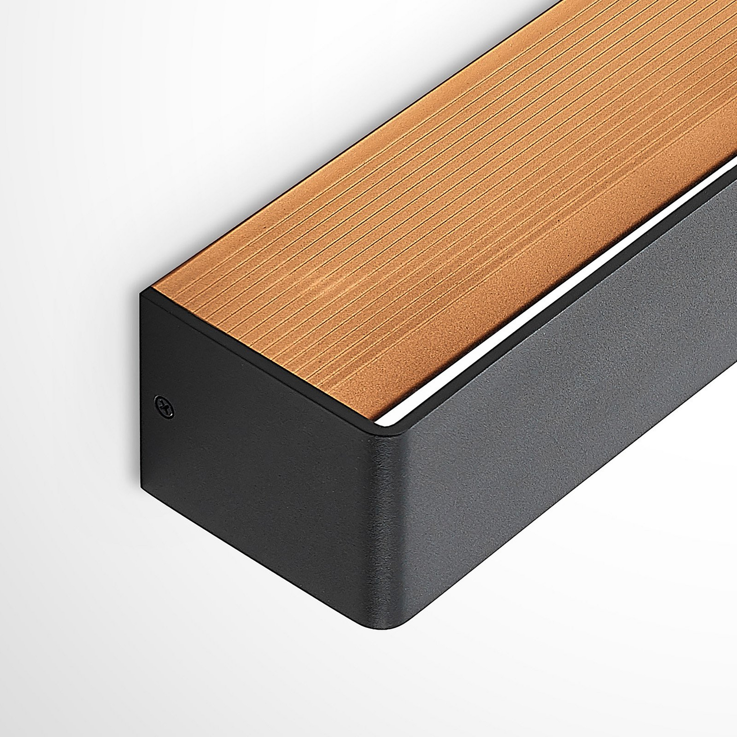 Arcchio Karam Led Wandleuchte Wandleuchte Lampe Leuchte Flurlampe 53cm Schwarz B-Ware - 4251096592221