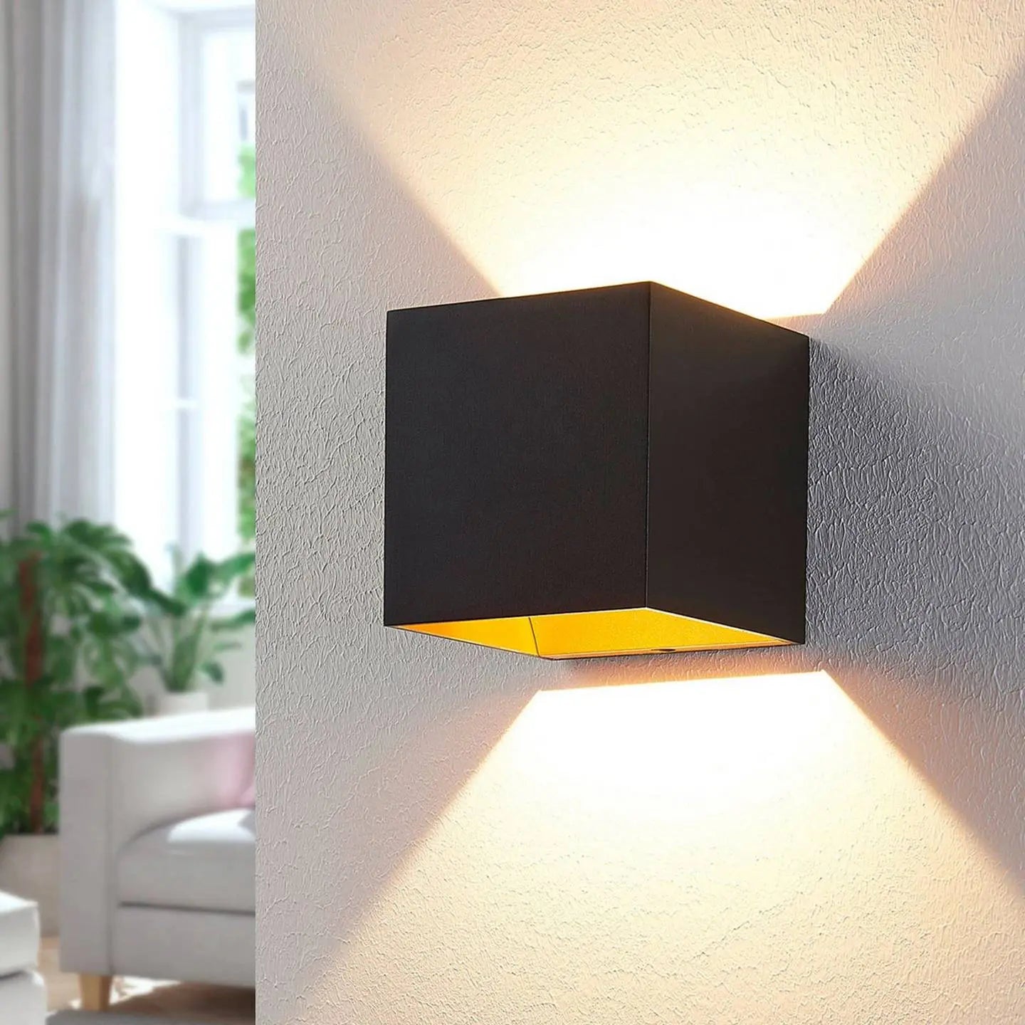 B-Ware Arcchio Wandleuchte Wandlampe Led Lampe Aluminium Schwarz Warmweiß Beleuchtung - 4251096514735