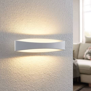 B-Ware Arcchio Wandleuchte Wandlampe Led Leuchte Weiß Aluminium Eisen Dimmbar Innenbere