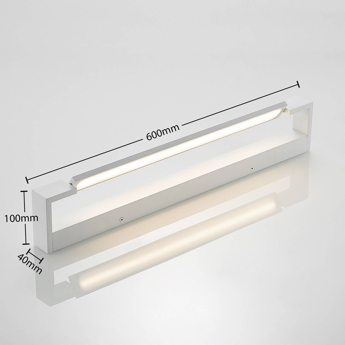 Arcchio Wandleuchte Wandlampe LED Jora weiß Beleuchtung 60 cm SIEHE TEXT/FOTO - 4251096591682