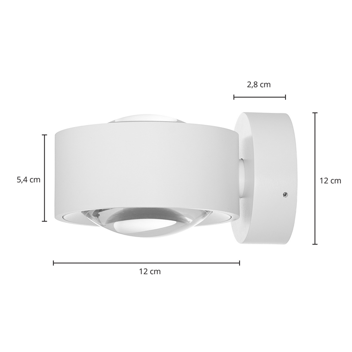 Arcchio Rotari Led Wandleuchte Linse Up Down Wandlampe Lampe Leuchte Spot Licht B-Ware - 4251911759853
