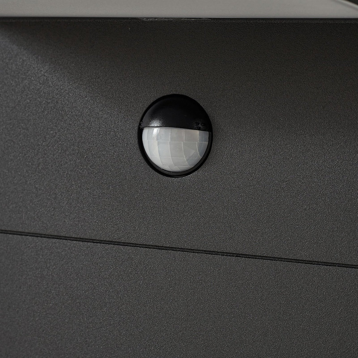 Arcchio Wegeleuchte Pollerleuchte LED Iberion Sensor schwarz Aluminium Bewegu788 - 4251911798333