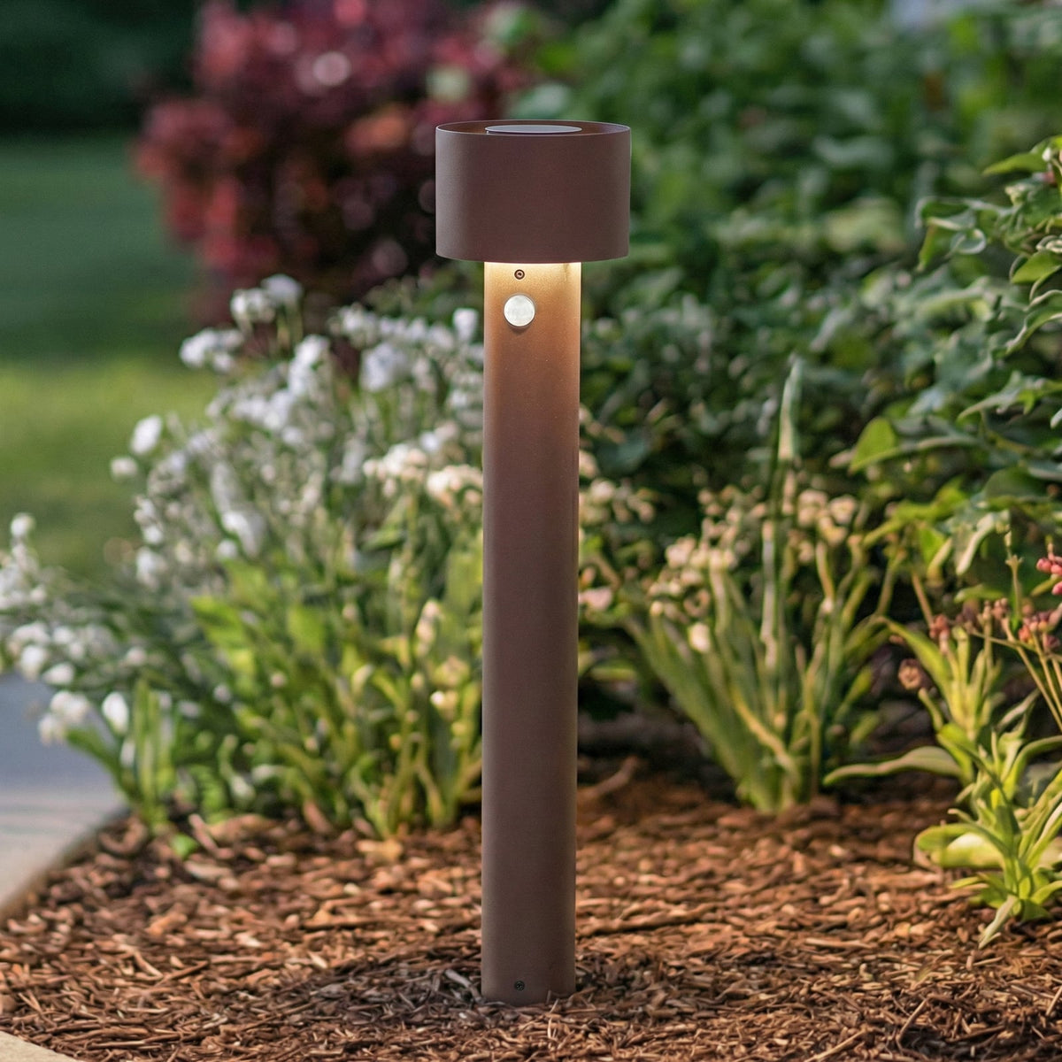 Arcchio Wegeleuchte Wegelampe LED Milten Rost Bewegungssensor 65 cm Außenbereich - 4255830906466