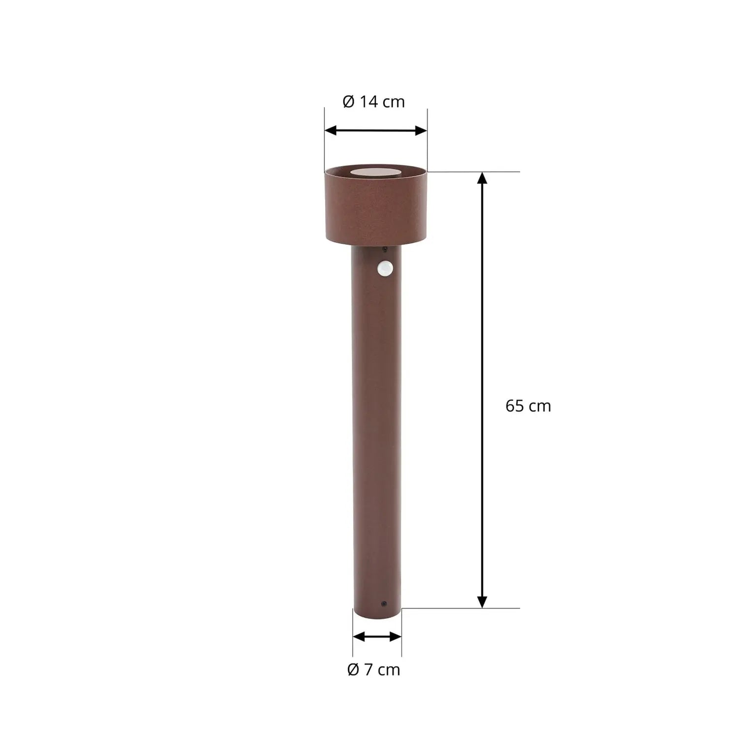 B-Ware Arcchio Wegeleuchte Wegelampe Led Milten Rost Bewegungssensor 65 Cm Außenbereich - 4255830906466