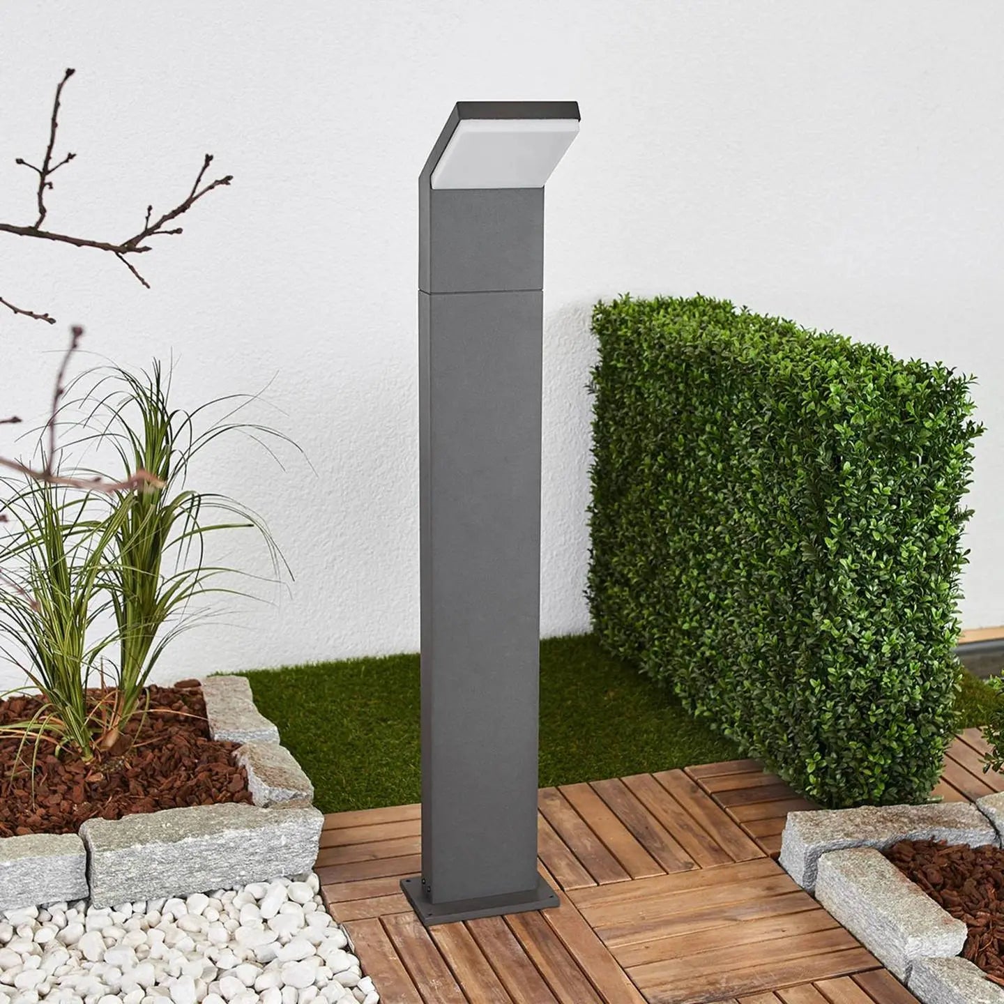 B-Ware Arcchio Yolena Led Pollerleuchte Wegeleuchte Gartenleuchte Led Grafitgrau 100 Cm - 4251096536041