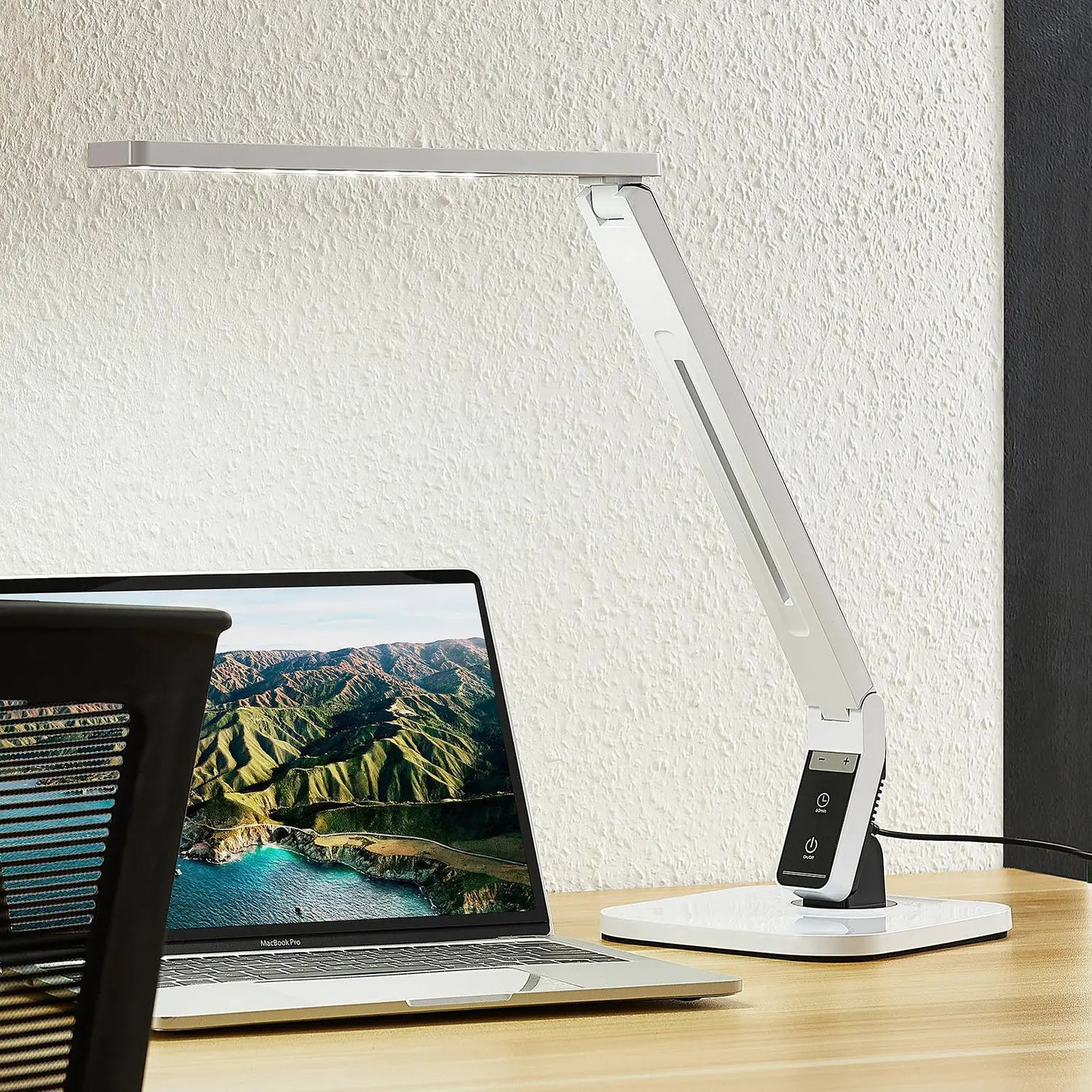 B-Ware Arcchio Led Tischlampe Schreibtischleuchte Liak Touch Dimmbar 6000 K Weiß Lampe - 4251096580808