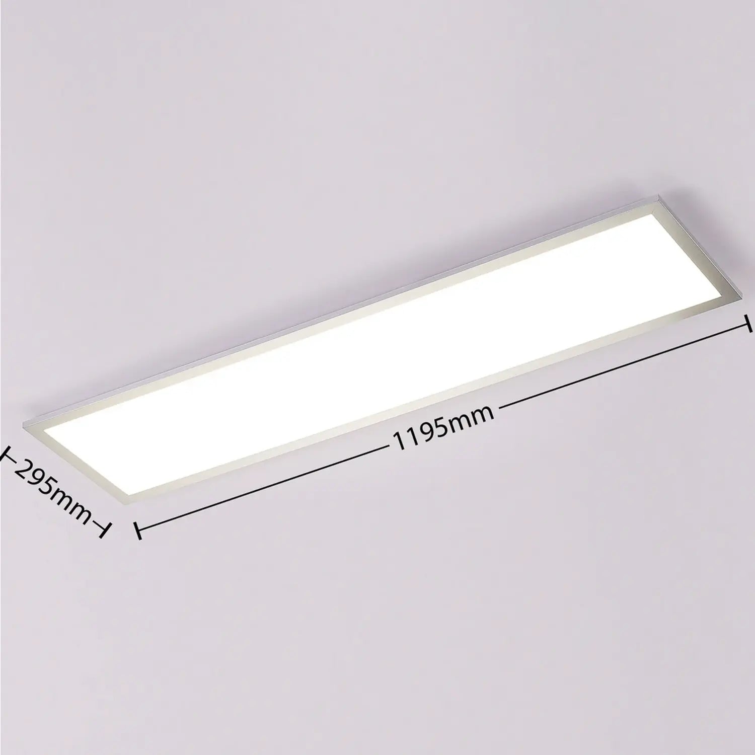 B-Ware Arcchio Led Panel Deckenleuchte Deckenlampe Silber Fernbedienung Dimmbar Cct25