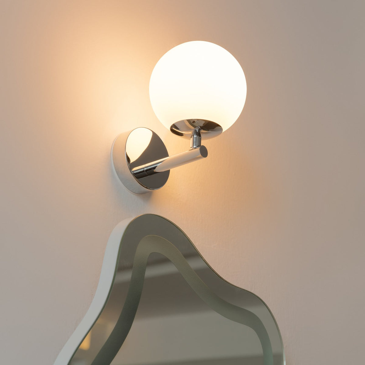 Arcchio Maviris LED Bad Wandleuchte Wandlampe Leuchte Lampe Indoor Kugel Glas - 4251911752496