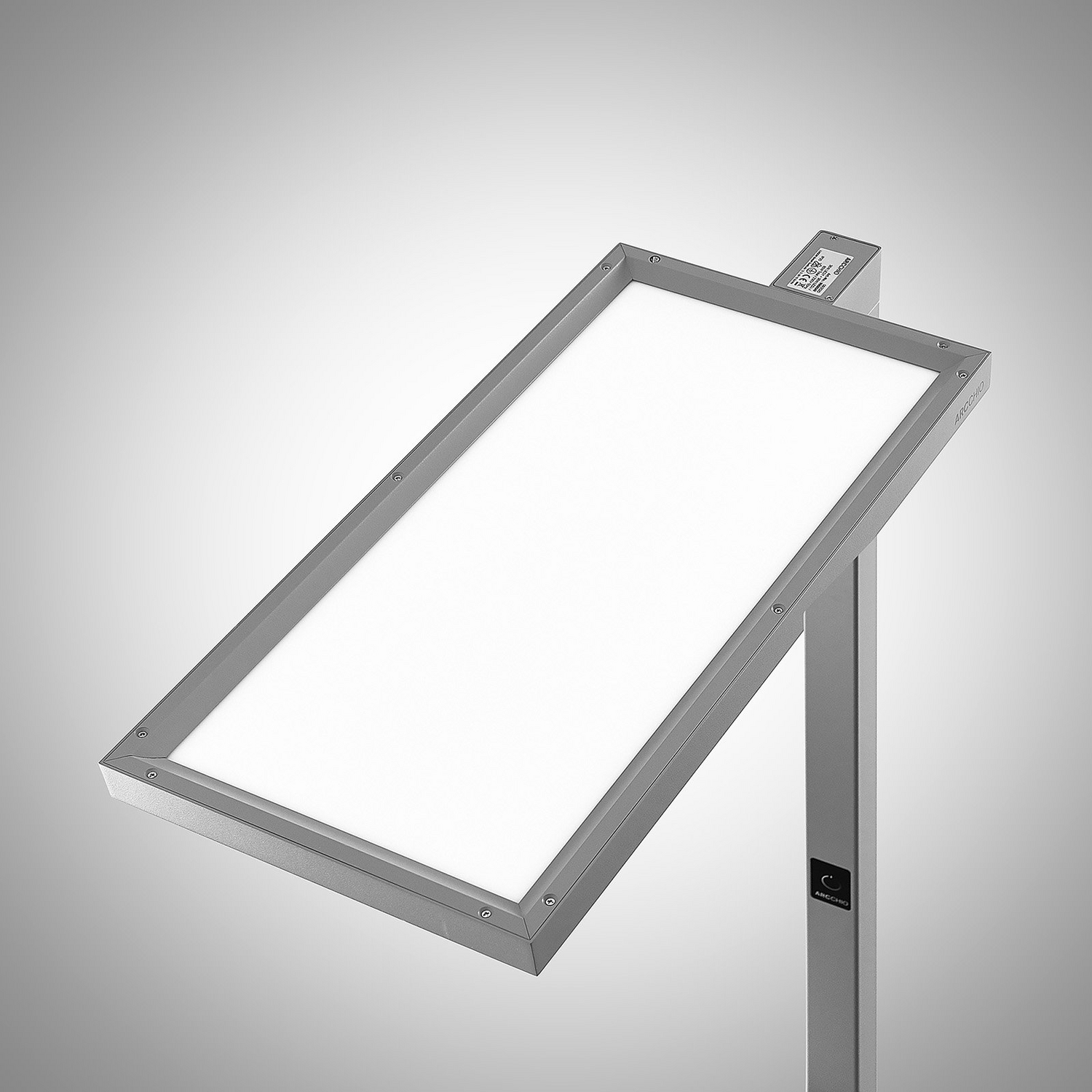 B-Ware Arcchio Stehlampe Standlampe Led Sensor Bwm Nelus Silber