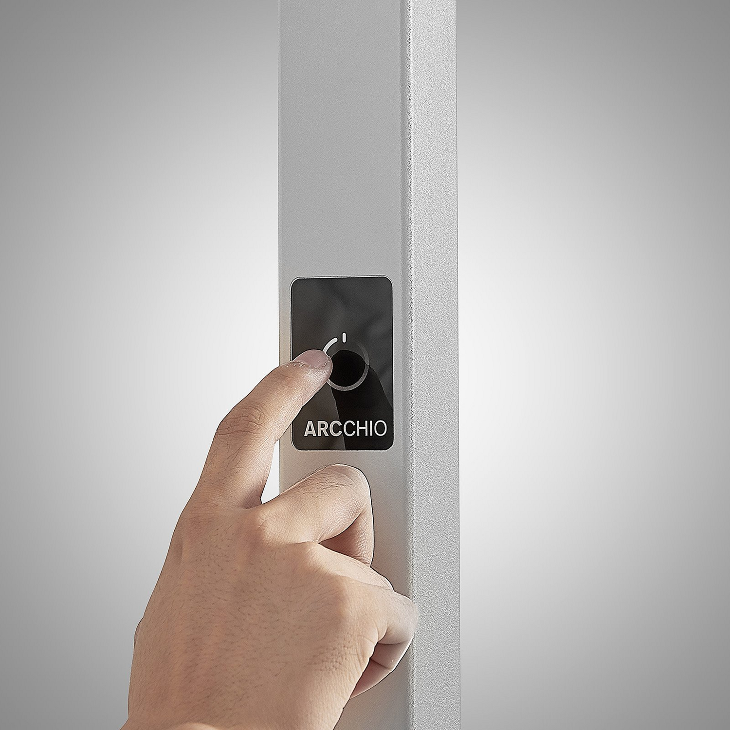 B-Ware Arcchio Nelus Led Stehlampe Stehleuchte Wohnzimmerlampe Lampe 36 W Silber Sensor - 4251096584684