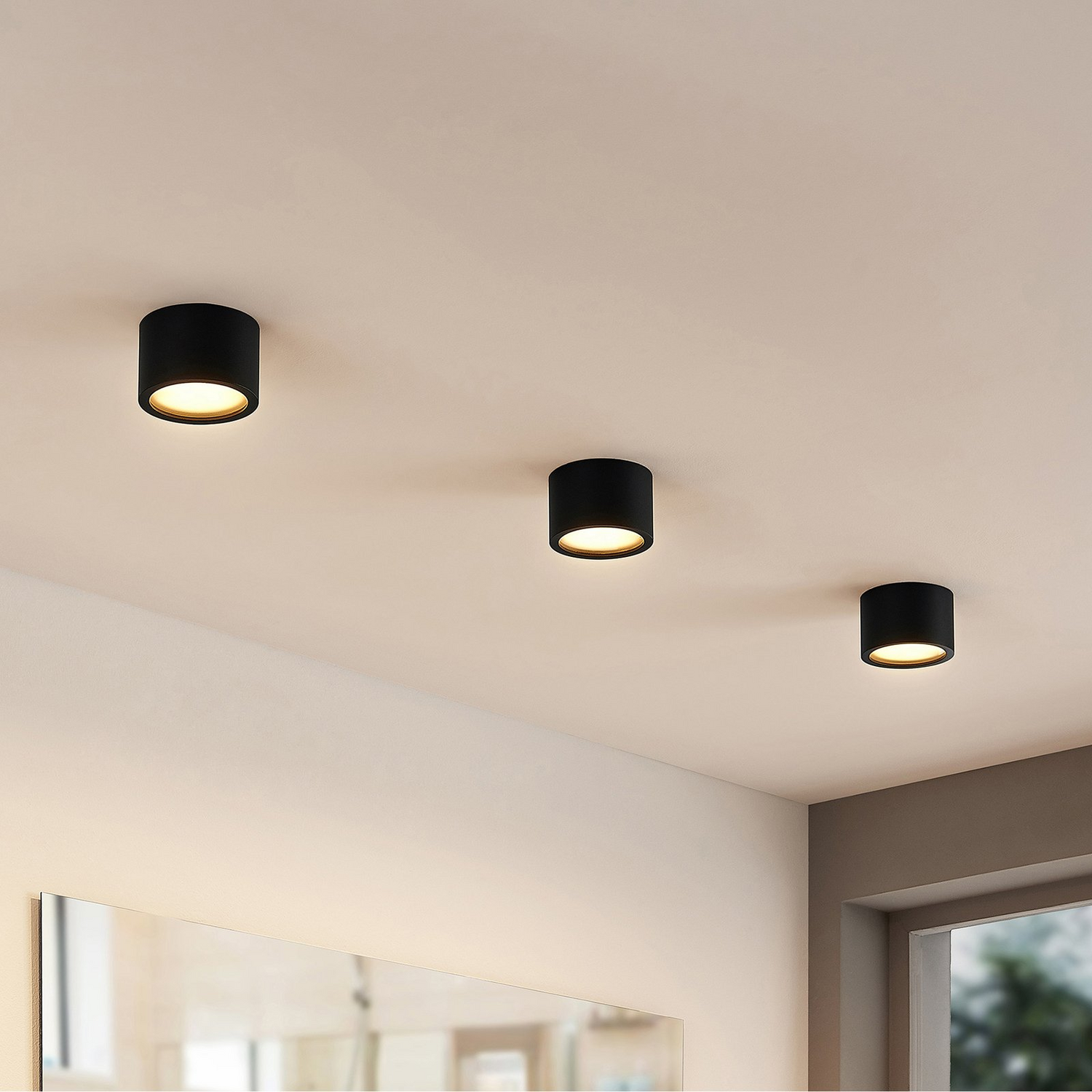 B-Ware Arcchio Nieva Downlight Deckenlampe Deckenlampe Lampe Leuchte Gx53 Alu Schwarz - 4251096593327