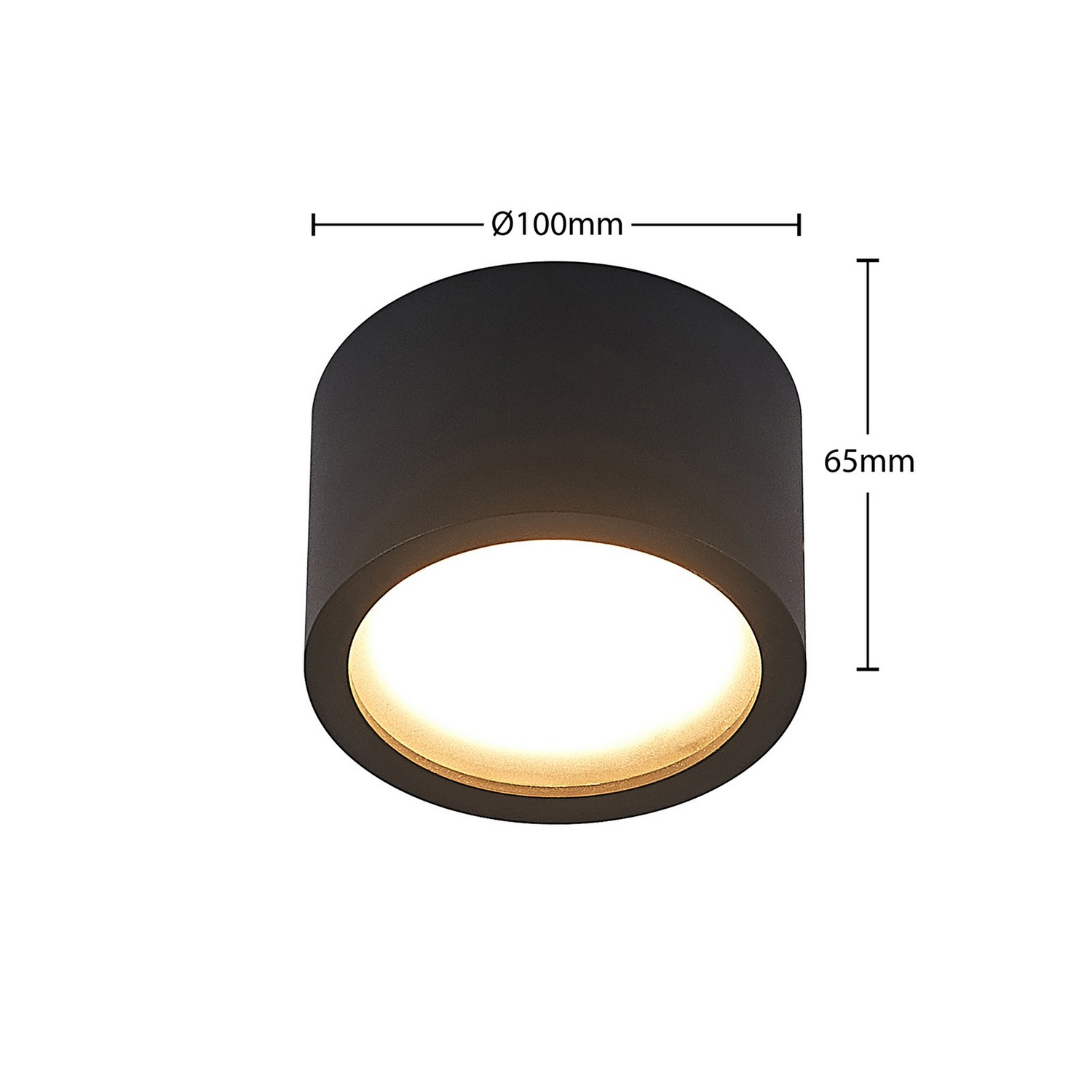 B-Ware Arcchio Nieva Downlight Deckenlampe Deckenlampe Lampe Leuchte Gx53 Alu Schwarz - 4251096593327