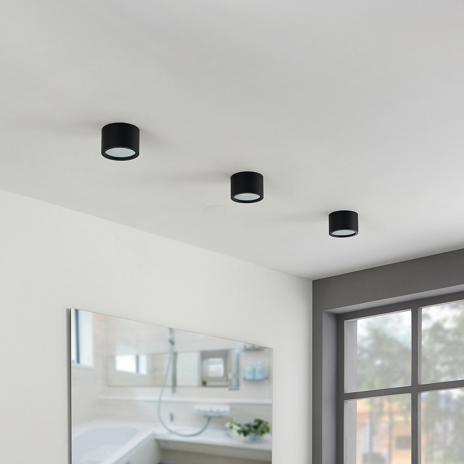B-Ware Arcchio Nieva Downlight Deckenlampe Deckenlampe Lampe Leuchte Gx53 Alu Schwarz - 4251096593327