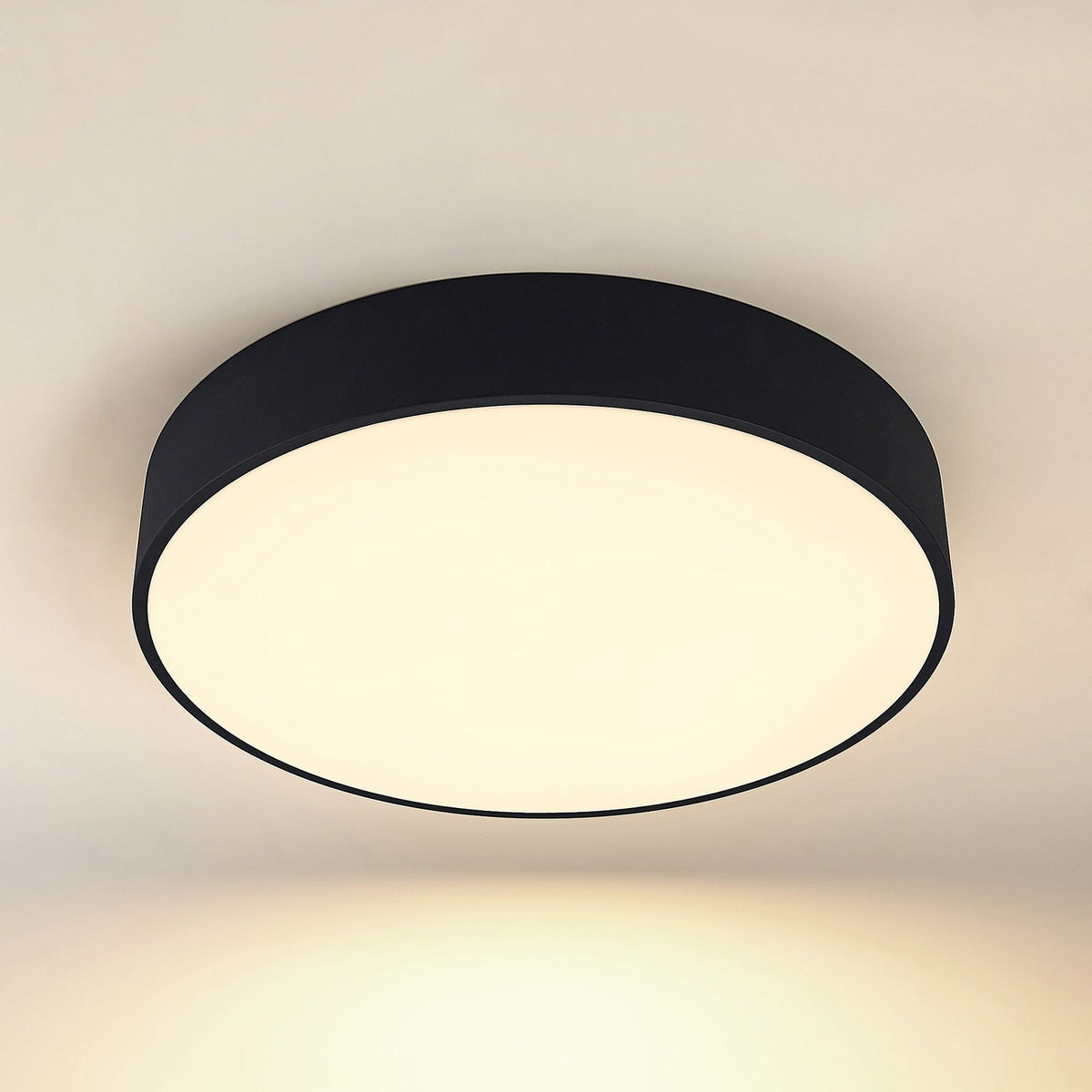 Arcchio Deckenlampe Deckenleuchte LED Noabelle schwarz Lichtspender Metall 60 cm - 4251096597080