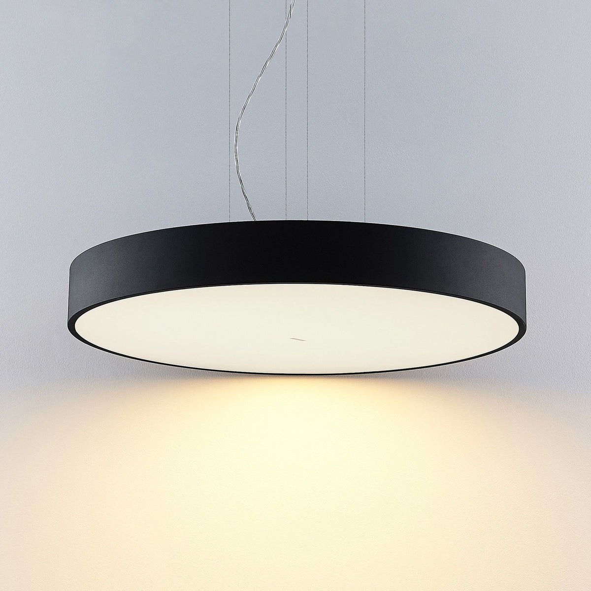Arcchio Pendelleuchte Hängelampe Noabelle LED schwarz 80 cm Wohnbereich Esszimme - 4251096597394